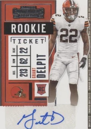 2020 Panini Contenders Grant Delpit #167