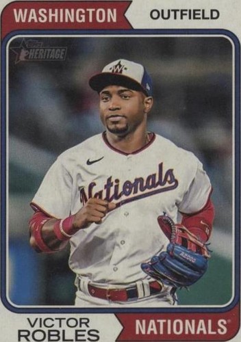 2023 Topps Heritage High Number - Victor Robles #562