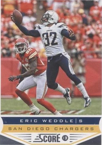 2013 Score Eric Weddle #185