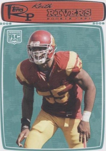 2008 Topps Rookie Progression Keith Rivers #190