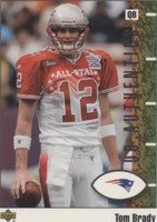 2002 UD Authentics Tom Brady #52