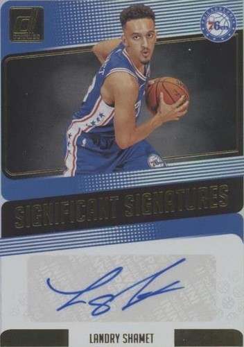 2018-19 Panini Donruss - Landry Shamet #SS-LSH