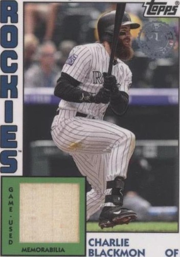 2019 Topps - Charlie Blackmon #84R-CH