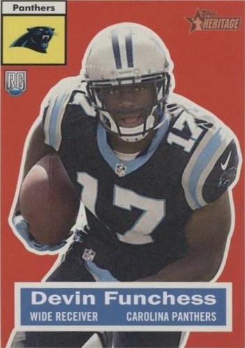 2015 Topps Heritage Devin Funchess #78