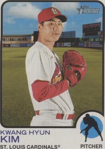 2022 Topps Heritage - Kwang-Hyun Kim #490