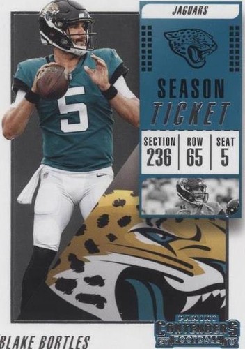 2018 Panini Contenders Blake Bortles #54