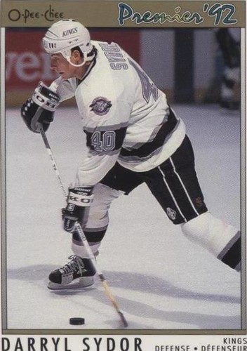 1991-92 O-Pee-Chee Premier - Darryl Sydor #90