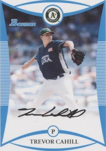 2008 Bowman Draft Picks & Prospects - Trevor Cahill #BDPP110