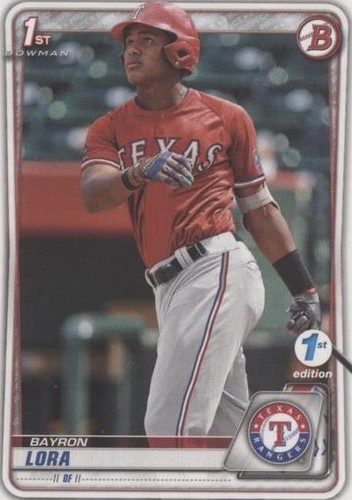 2020 Bowman 1st Edition - Bayron Lora #BFE-52