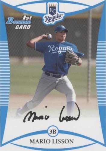 2008 Bowman - Mario Lisson #BP93