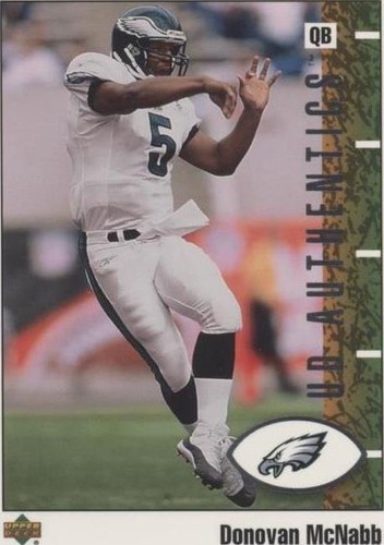 2002 UD Authentics Donovan McNabb #65