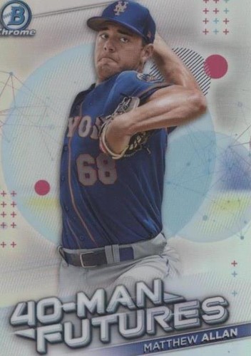 2021 Bowman Chrome - Matthew Allan #FMF-30