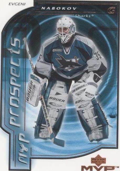 2000-01 Upper Deck MVP - Evgeni Nabokov #203