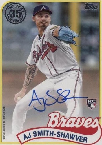 2024 Topps Series 1 - AJ Smith-Shawver #89BA-AS