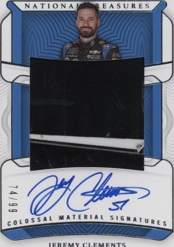 2023 Panini National Treasures - Jeremy Clements #4