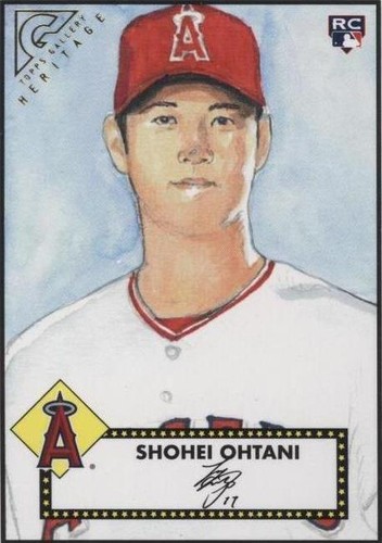 大谷翔平 2018 TOPPS HERITAGE '69 DECKLE 🔥2018 Topps Heritage SHOHEI OHTANI 1969 Deckle Edge H.N.