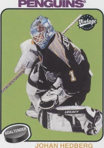 2001-02 Upper Deck Vintage - Johan Hedberg #202
