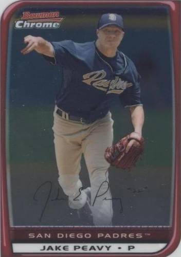 2008 Bowman Chrome - Jake Peavy #167