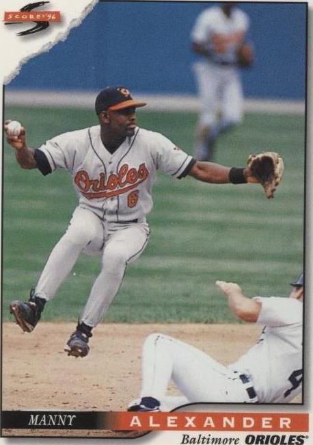 1996 Score - Manny Alexander #393