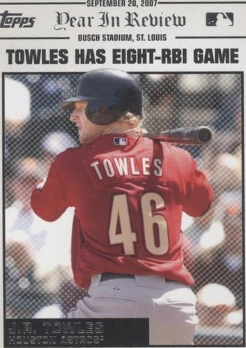 2008 Topps - J.R. Towles #YR170