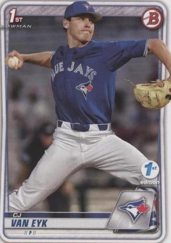 2020 Bowman Draft 1st Edition - CJ Van Eyk #BD-93