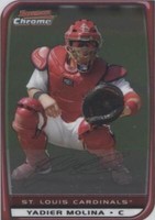 2008 Bowman Chrome - Yadier Molina #162