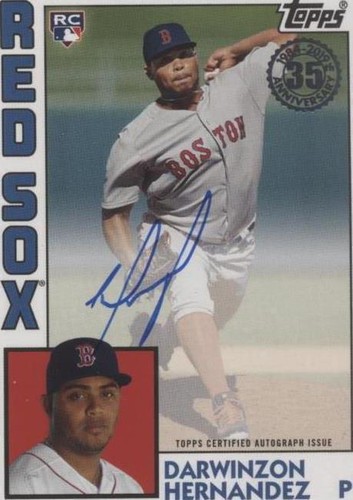 2019 Topps Update Series - Darwinzon Hernandez #84A-DH