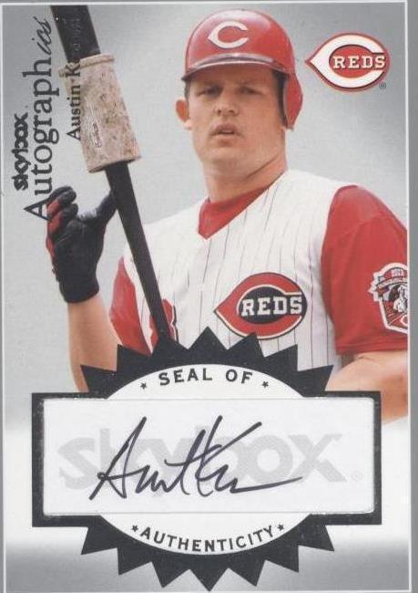 2004 Skybox Autographics - Austin Kearns #A-AK