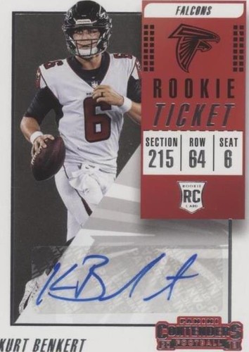 2018 Panini Contenders Kurt Benkert #205