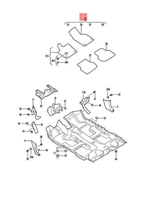 Genuine VW Jetta syncro 1 Set Foot Mats Black/Black/Art Grey 5C7863011DORI