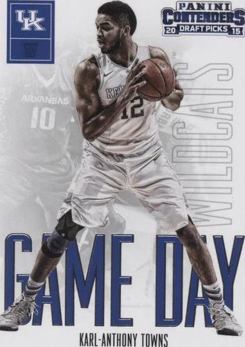 2015-16 Panini Contenders Draft Picks - Karl-Anthony Towns #22