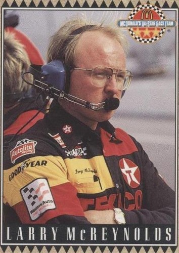 1992 Maxx McDonald's All-Star Race Team - Larry McReynolds #9