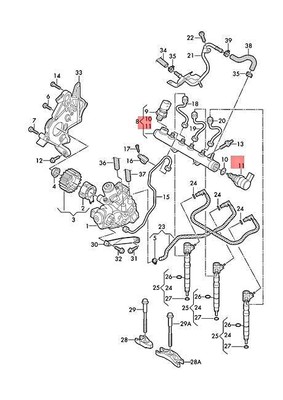 Genuine AUDI VW SKODA SEAT A1 A3 Pressure-Relief Valve 057130764AB