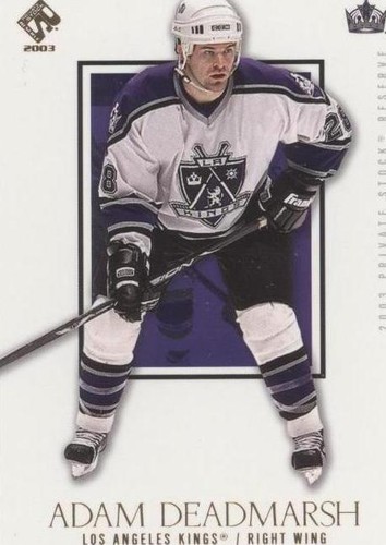 2002-03 Pacific Private Stock Reserve - Adam Deadmarsh #45