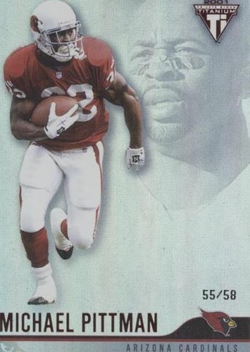 2001 Pacific Private Stock Titanium Michael Pittman #4