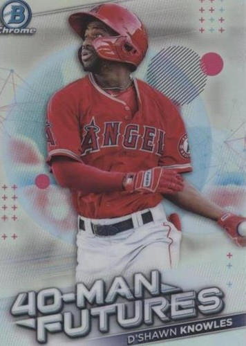 2021 Bowman Chrome - D'Shawn Knowles #FMF-20