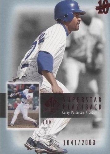 2003 SP Authentic - Corey Patterson #SF18