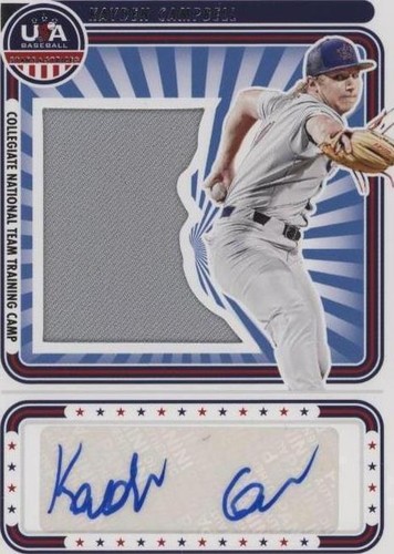 2024 Panini Stars and Stripes - Kayden Campbell #SS-KC