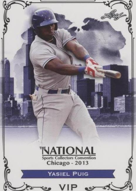 2013 Leaf National Convention - Yasiel Puig #N-YP1