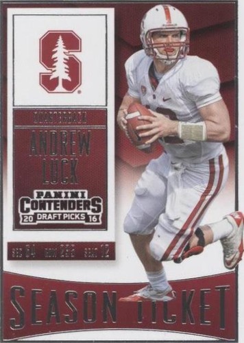 2016 Panini Contenders Draft Picks Andrew Luck #8