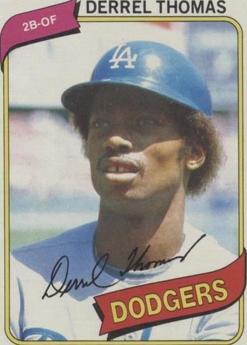1980 Topps - Derrel Thomas #23