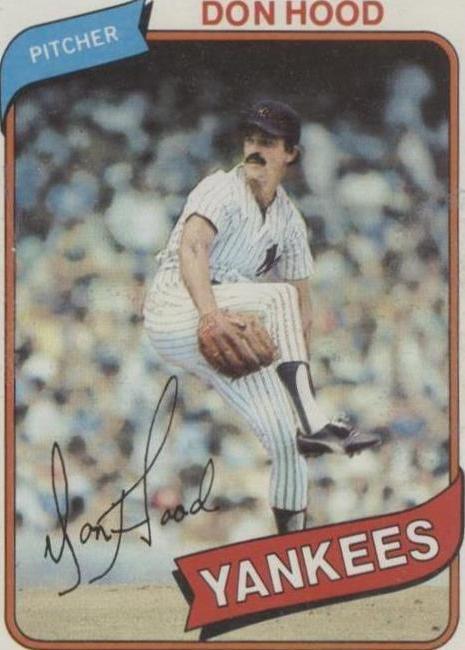 1980 Topps - Don Hood #89