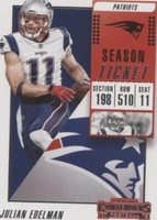 2018 Panini Contenders Julian Edelman #38