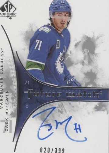 2019-20 SP Authentic - Zack MacEwen #RFWA-ZM