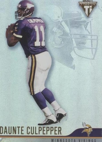 2001 Pacific Private Stock Titanium Daunte Culpepper #72