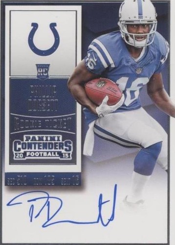2015 Panini Contenders Phillip Dorsett #231