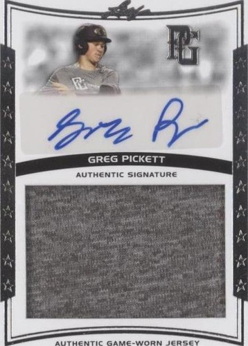 2014 Leaf Perfect Game Showcase - Greg Pickett #JA-GP1