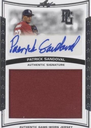 2014 Leaf Perfect Game Showcase - Patrick Sandoval #JA-PS1