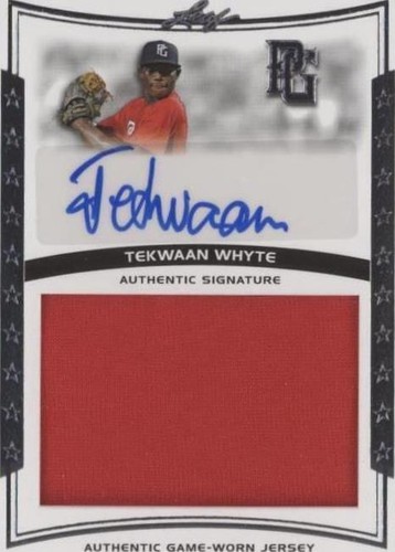 2014 Leaf Perfect Game Showcase - Tekwaan Whyte #JA-TW1