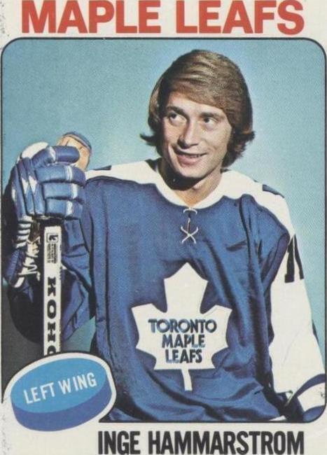 1975-76 Topps - Inge Hammarstrom #168